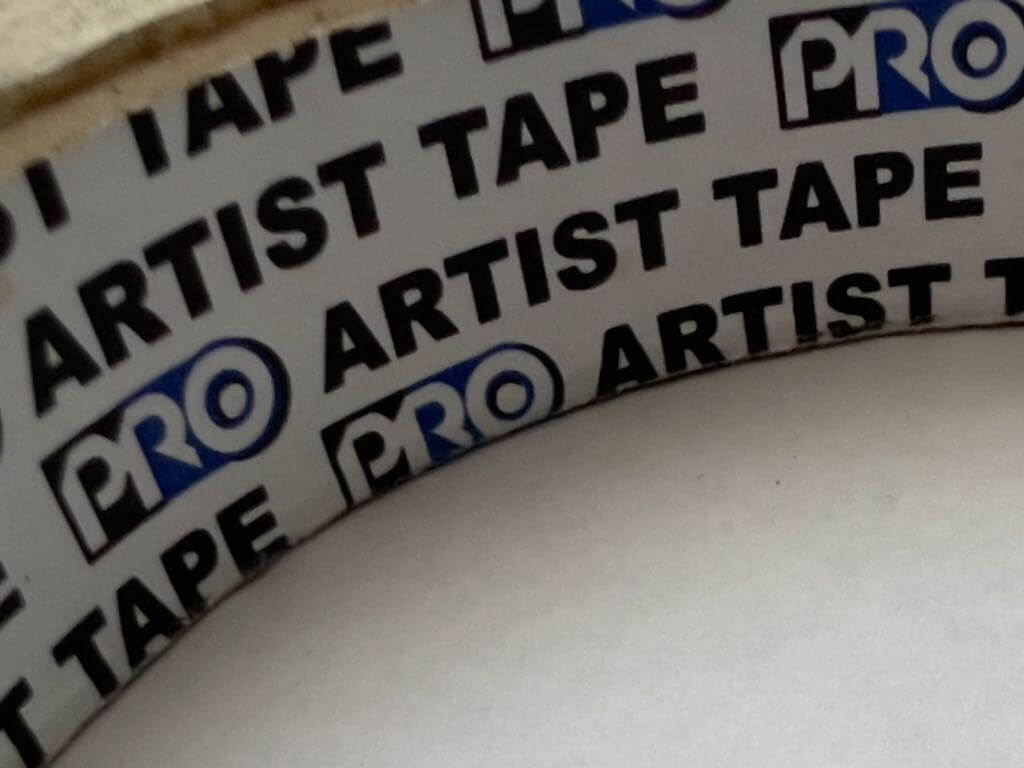 Pro artist tape.